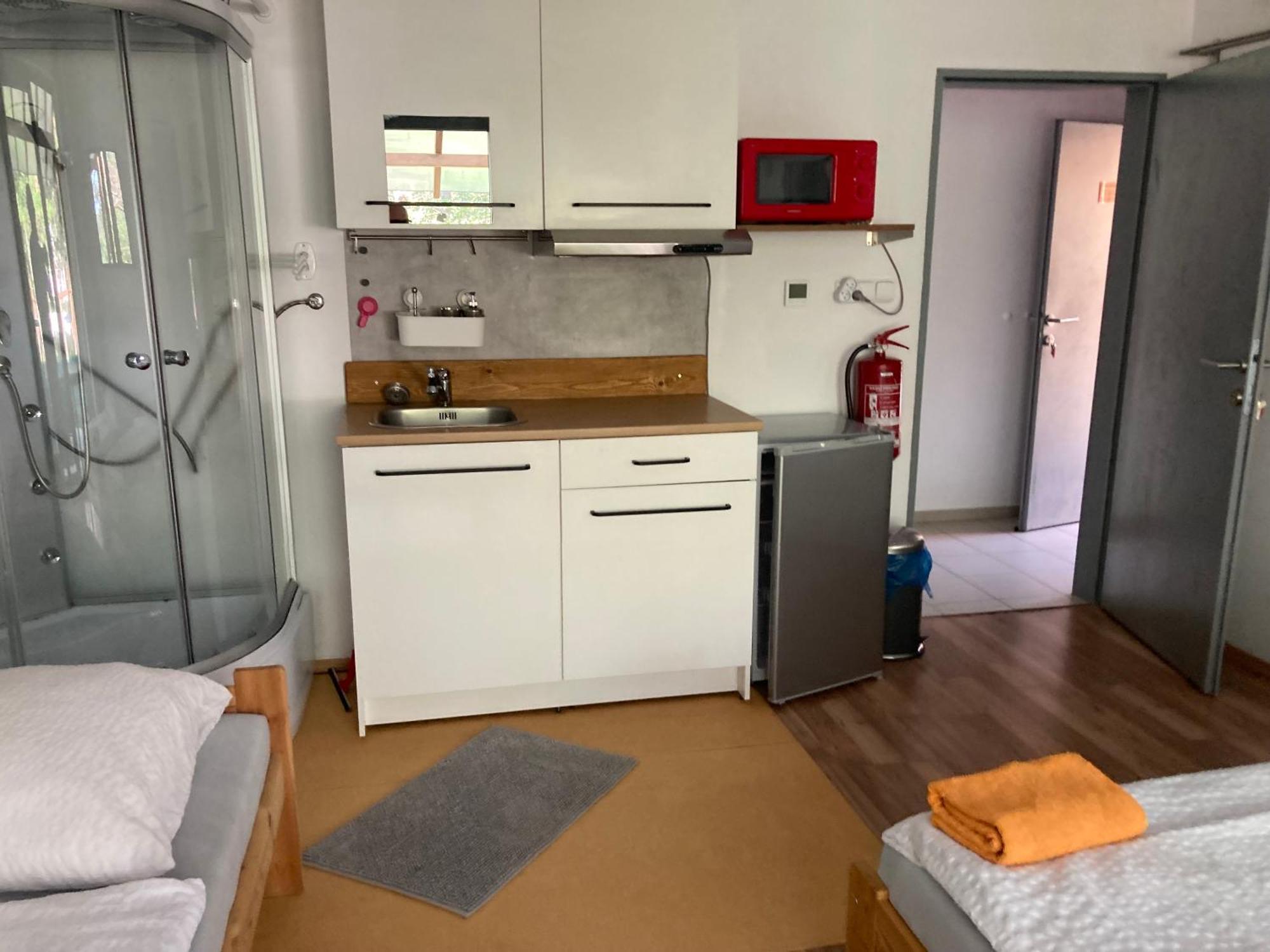 Klubovna u Kanálu KuK - apartman lux Racice  Pokoj fotografie